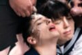 Cumming on kogals faces
